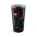20oz Horror Clown Tumbler – Creepy Carnival “Admit One” Travel Cup