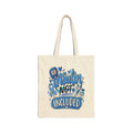 Tote Bag — 'Insulin Not Included' Blue Medical Awareness Canvas Tote