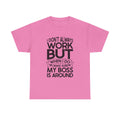 Funny Boss T-Shirt — 